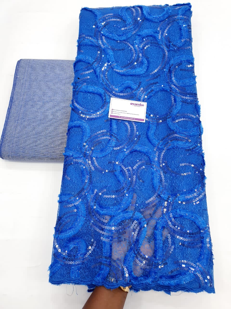 Affordable Asoebi Lace - Royal Blue